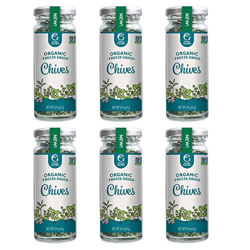 Green Garden Organic Freeze-Dried Chives, 0.14 Ounces, 6-Pack