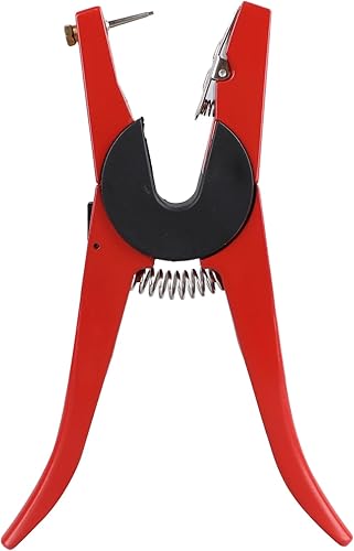 FTVOGUE Aplicador de etiquetas de oído Alicates universales de acero de aleación para ganado cerdo cabra oveja cordero