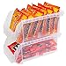 ReadySpace Plastic Containers for Organizing and Storage Bins for Closet, Kitchen, Office, Garage or Pantry Organization, Stackable Bins, Medium (11
