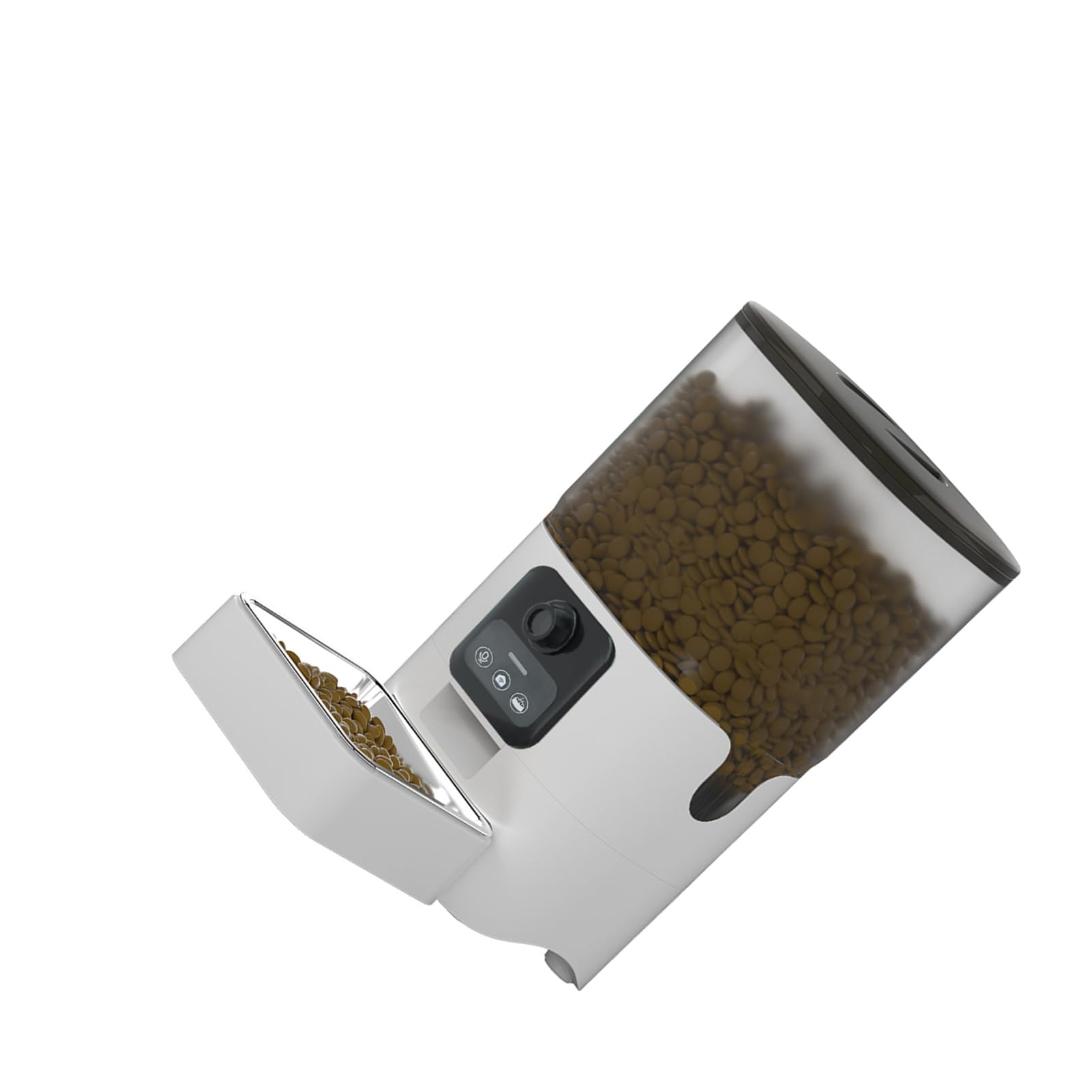 Alimentatore Automatico [Segnaposto] Alimentatore e Distributore di Cibo con Fotocamera 1080P Audio WiFi da 6 Litri Visione Notturna Bidirezionale con APP per Cani e Gatti (Video)