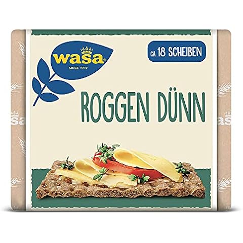 Wasa Knäckebrot Roggen Dünn - Leckeres Roggenknäckebrot Cover