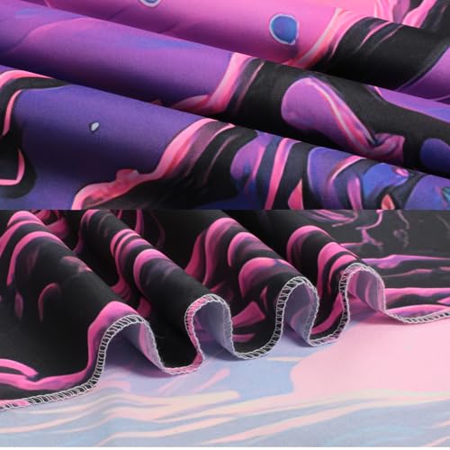 Tenture galaxie lune solution décoration murale originale pour masquer mur blanc - 6