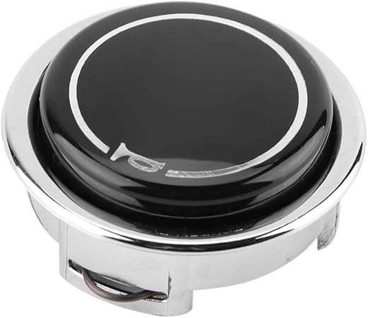 Amazon Qii Lu ホーンボタン は車のホーンボタンを変更しました ステアリングホイールのホーンボタンは ほとんどの車に適しています ロゴあり ステアリングボス 車 バイク
