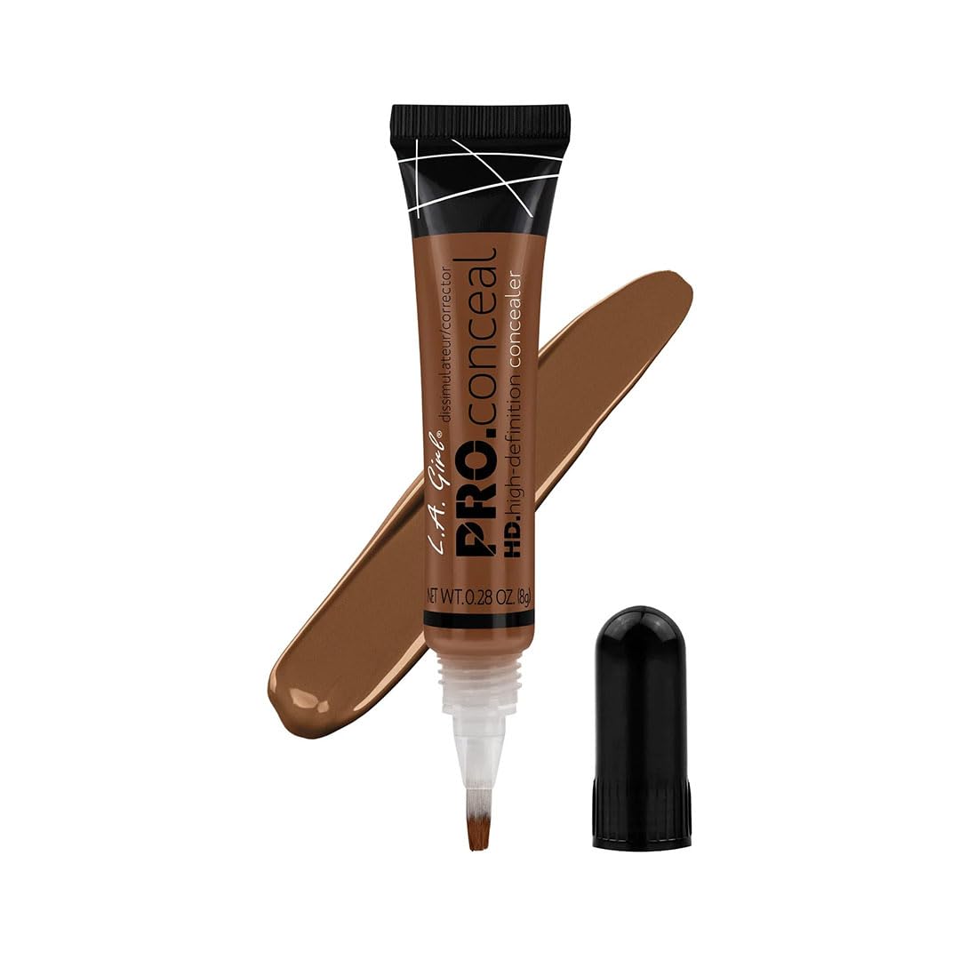 L.A.GIRL HD Pro Conceal Liquid | Matte & Poreless Ultra Blendable Liquid-Natural Finish Concealer For Face Makeup With Matte Finish Ultra Blendable (Beautiful Bronze, 8g)