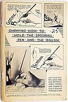 Showing How to Hold the Speedball Pen and the Brush B001U91QVC Book Cover