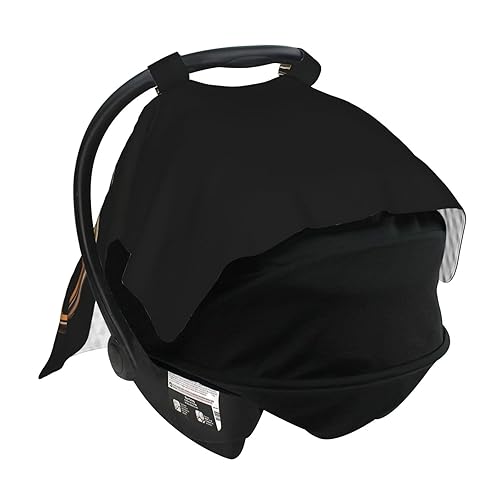 Miniatura 4 de Baby Car Seat Canopy Cover for Mom, Soft Breathable Nursing Breastfeeding Covers Multi Use Stroller Sun Shade Newborn Shower GiftBike