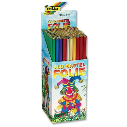 Preisvergleich Produktbild Metallfolie 50x78cm sortiert