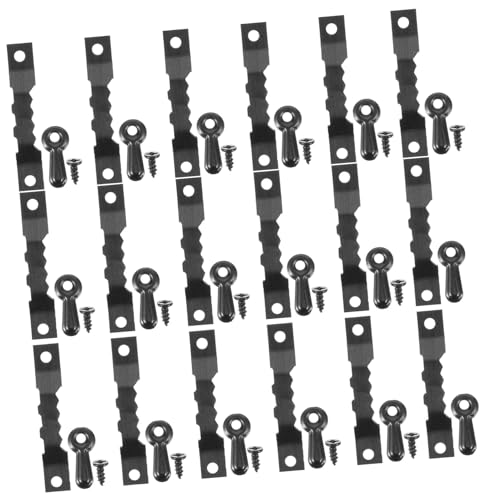 Image of 1set Metal Picture Frame Turn Button Fasteners Screws Photo Frame Hardware for Hanging Pictures Projects Backing Clips