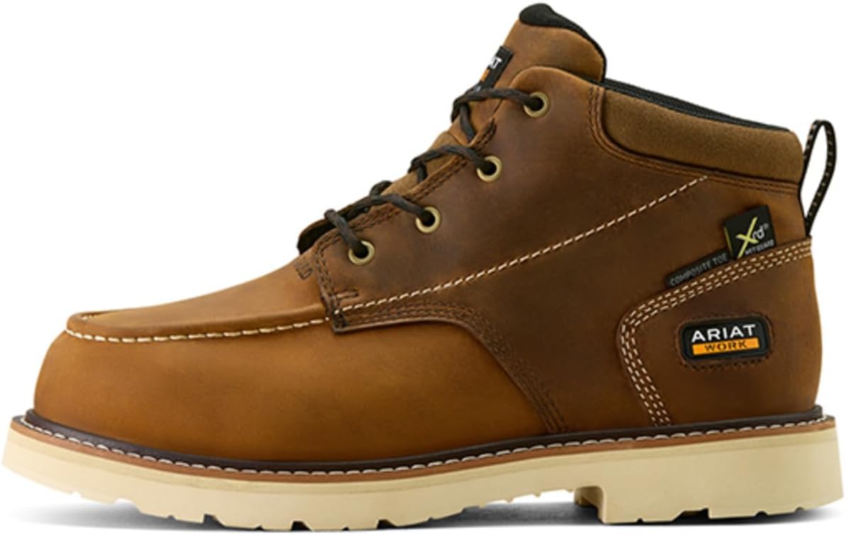 ARIAT Men's Rebar Lift Chukka Metguard Composite Toe Work Boot