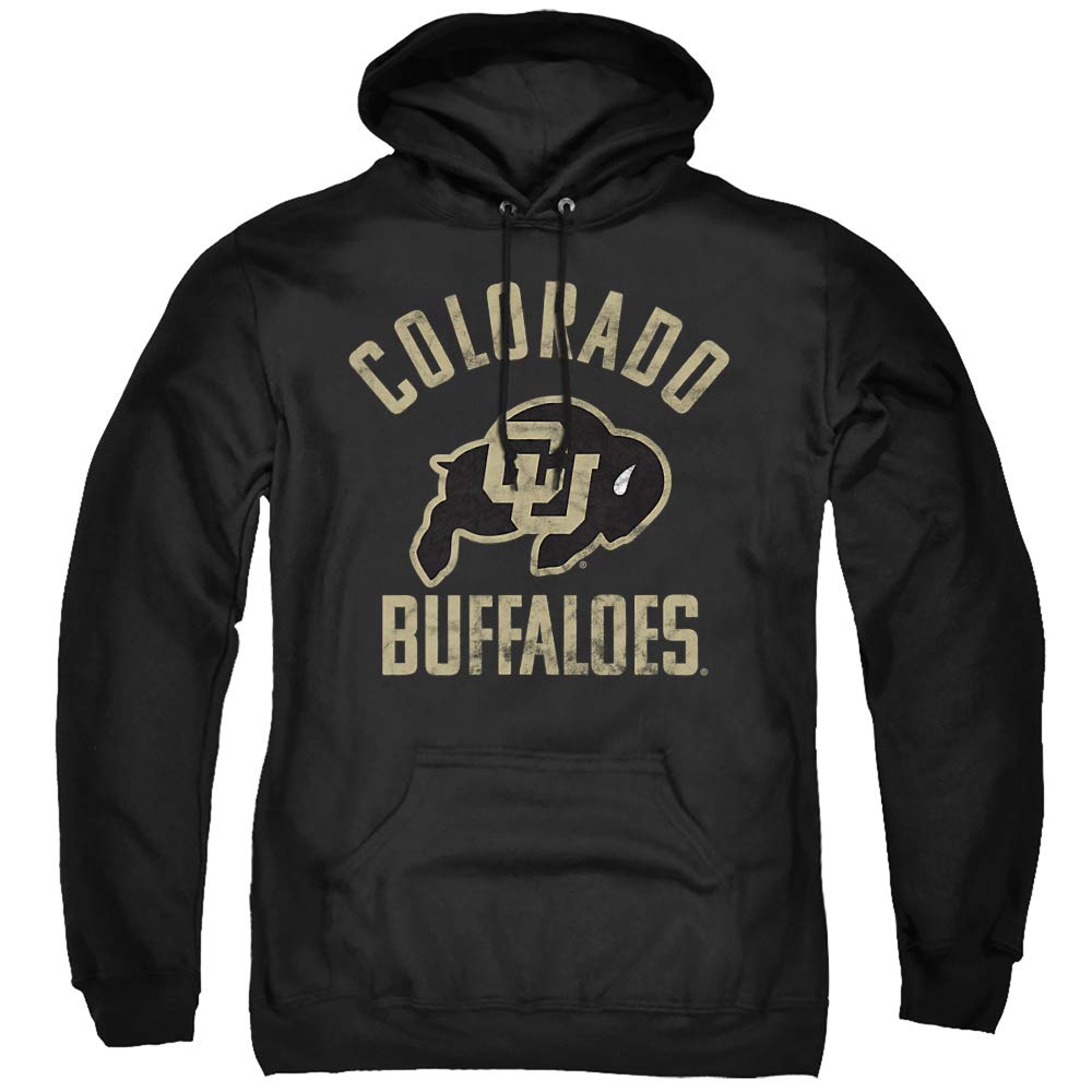 University of Colorado Official Buffaloes Logo Unisex Adult Pull-Over Hoodie