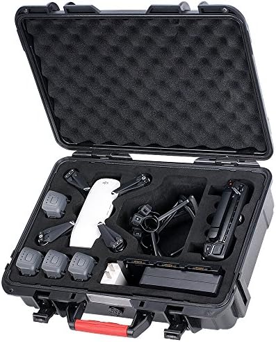 Smatree 10.2L Waterproof Carrying Case Compatible for DJI Spark, Portable Hard Case for DJI Spark Fly More Combo