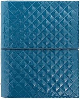 Filofax A5 Domino Luxe organiser - teal