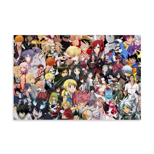 ITOMEN Anime Manga Crossover 3 Poster Decorative Painting Canvas Wall Posters And Art Picture Print Modern Family Bedroom Decor Posters 24x36inch(60x90cm) ITOMEN Anime Manga Crossover 3 Poster Decorative Painting Canvas Wall Posters And Art Picture Print Modern Family Bedroom Decor Posters 24x36inch(60x90cm)