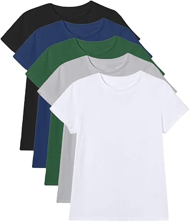Summer Basic Tees Tops for Women 2022 