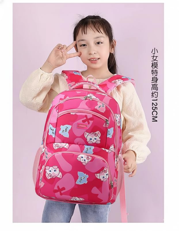 Image of Frantic Waterproof Polyester 26 L School Backpack School Bag Daypack Picnic Bag For Boys & Girl(4Zipper Parent)