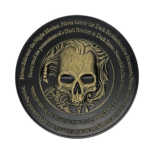 Médaillon Oblivion Dark Brotherhood objet de collection Elder Scrolls IV avec boîte - 4