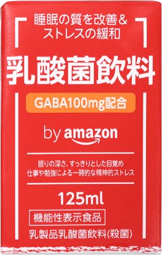 by Amazon 乳酸菌飲料 GABA100mg 125ml×24本