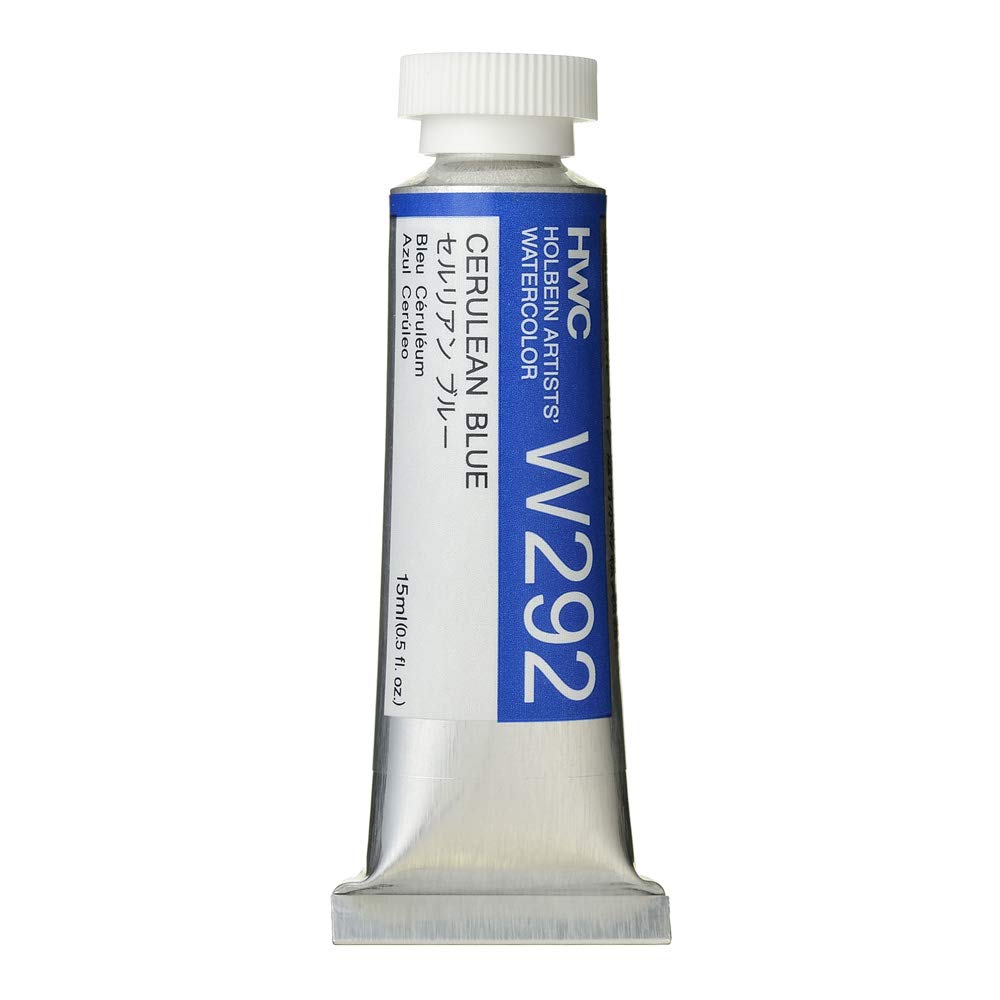 Holbein Watercolors Cerulean Blue 15 ml tube
