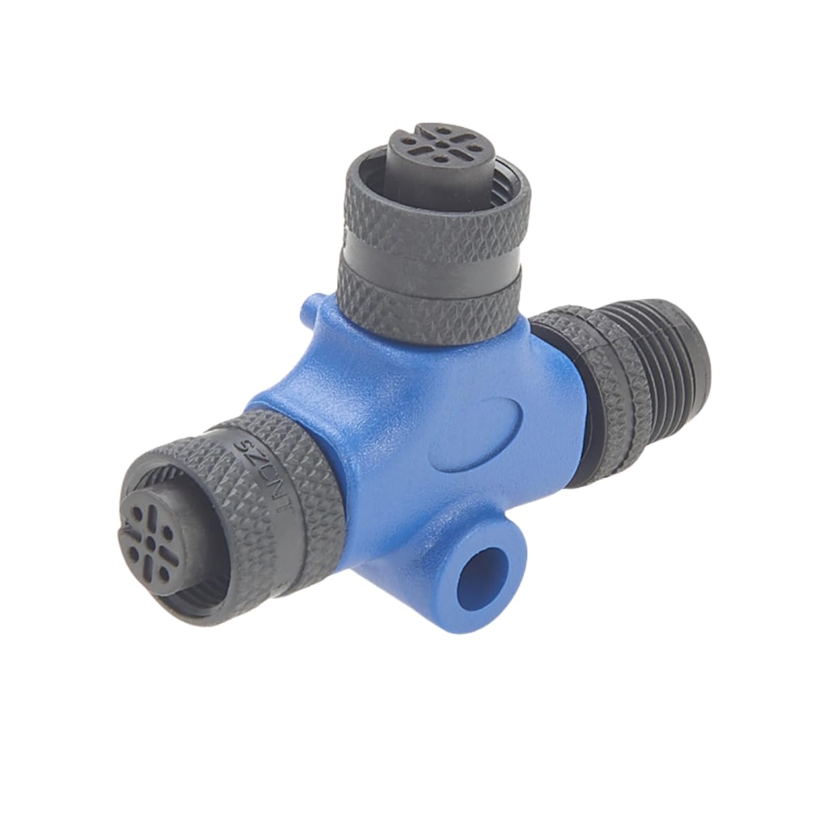NMEA 2000 N2k T-Anschluss IP67 Micro-Change M12 5-poliges Gewinde Marine Stecker auf Buchse Drop Backbone Kabel Adapter für Garmin Lowrance Simrad B&G Navico Maretron Networks Boot Yacht