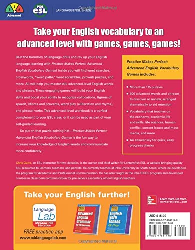 Practice Makes Perfect Advanced English Vocabulary...