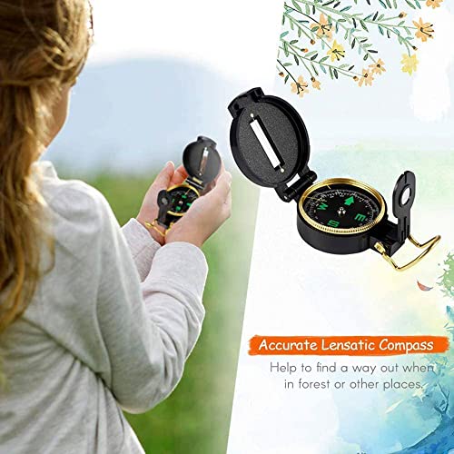 Yuwao 27-em-1 kit de aventura infantil kit explorador ao ar livre brinquedo educativo com lupa binoc