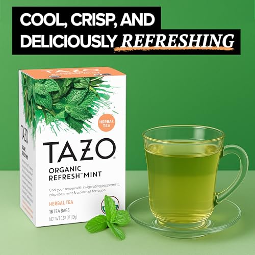 Té en saquitos variedad menta y verde 16 unidades miniatura 4