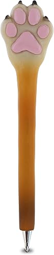 Bolígrafo novedoso para perros, lindo, divertido y único para niños y adultos, colorido instrumento de escritura de perro para la escuela y la