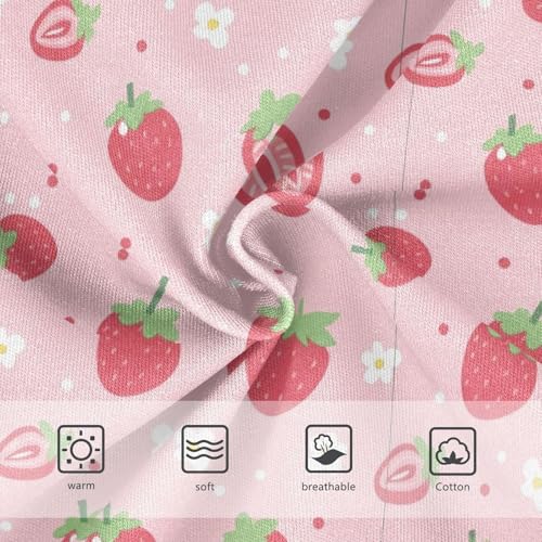 Joisal Animals Girls Underwear Toddler 2t Cotton Girl Panties Cute Cute Pink Strawberries Floral Kids Briefs Undies3