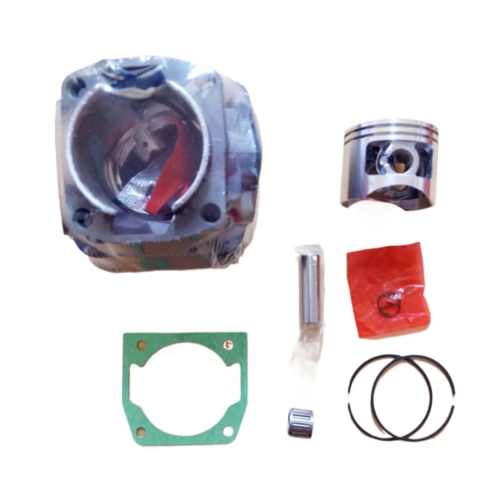 Kit de segments de Piston cylindre 43mm, Compatible avec scie à chaîne G455 AVS 4500 1E43F 43F 45CC