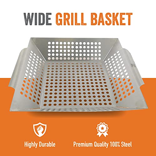 Sartén para parrilla acero inoxidable con guantes resistentes al calor miniatura 6