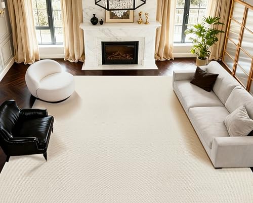 ANSSO Merino Wool Rug 8x10