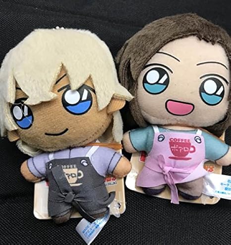 Amazon 名探偵コナン ポアロ 安室透 榎本梓 キーチェーンマスコット ぬい おもちゃ おもちゃ