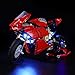 Produktbild LED Beleuchtungsset für Lego Technic Ducati Panigale V4 R, Beleuchtung Licht Kompatibel mit Lego 42107 (Lego-Modell Nicht Enthalten)