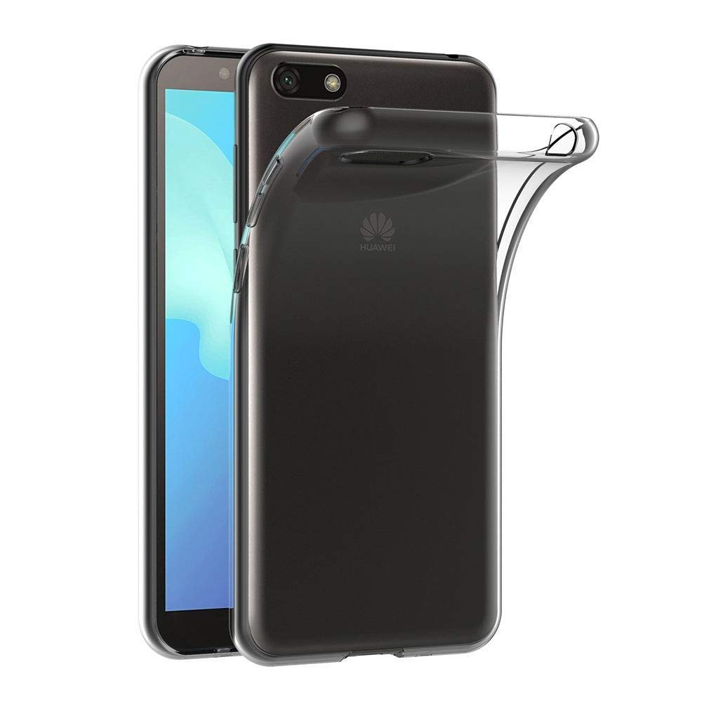 Huawei Y5 2018 Case, Ikwcase Ultra Slim Transparent Clear Soft TPU Case Cover for Huawei Y5 2018