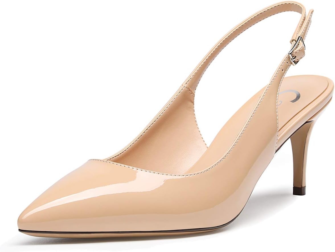 Castamere Damen High Heels Pumps 12cm - Spitzen Zehen Stilettos Mit Knöchelriemen