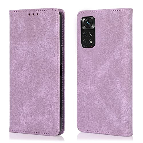 Boukkin For Xiaomi Redmi Note 11 Pro ケース 手帳型 スマホケース カードポケット付き財布型 高級PU合皮 サイドマグネット ストラップホール付き スタンド機能 落下防止 耐衝撃 全面保護 Xiaomi Redmi Note 11 Pro ケース 手帳型