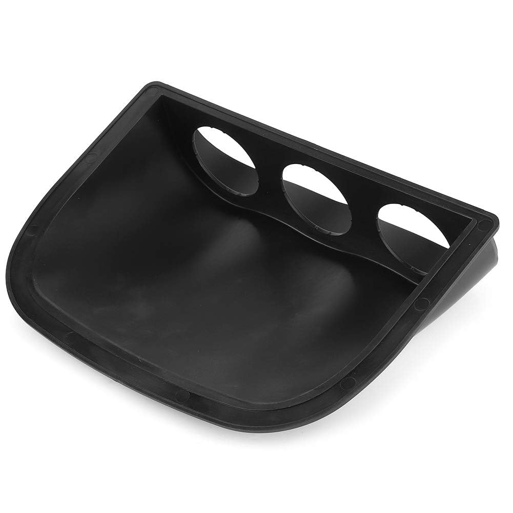 Support de Tableau de Bord Universel pour 3 Jauges 52mm, ABS, Noir, 260x86mm, Montage Triple Pod pour Voiture