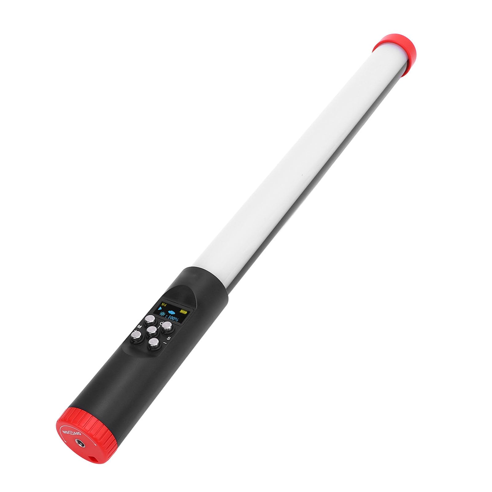 Fabater Bastone Luminoso Ricaricabile Leggero con Bacchetta Video LED RGB per Streaming Fotografico All'aperto 3000k-6000k
