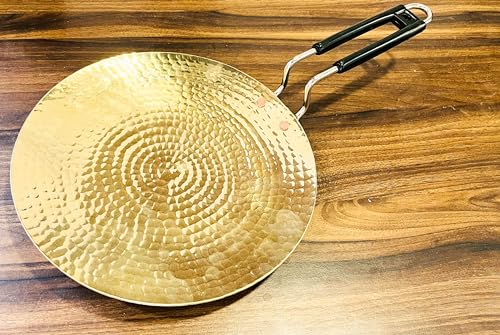 SHIV SHAKTI ARTS Brass Roti Tawa 10