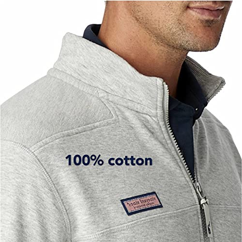 Image of vineyard vines Men's Collegiate Shep Quarter-zip Pullover Sweatshirt