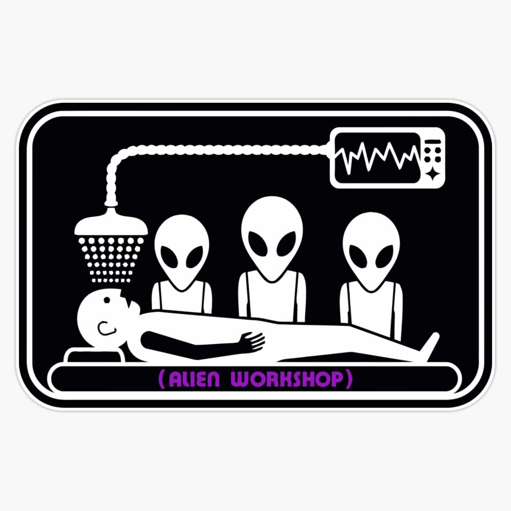 Alien Workshop Patience Bumper Sticker Vinyl Decal 5"