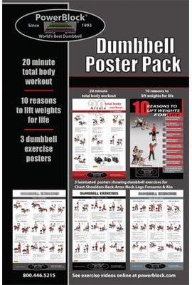 POWERBLOCK Dumbbell Workout Poster Pack