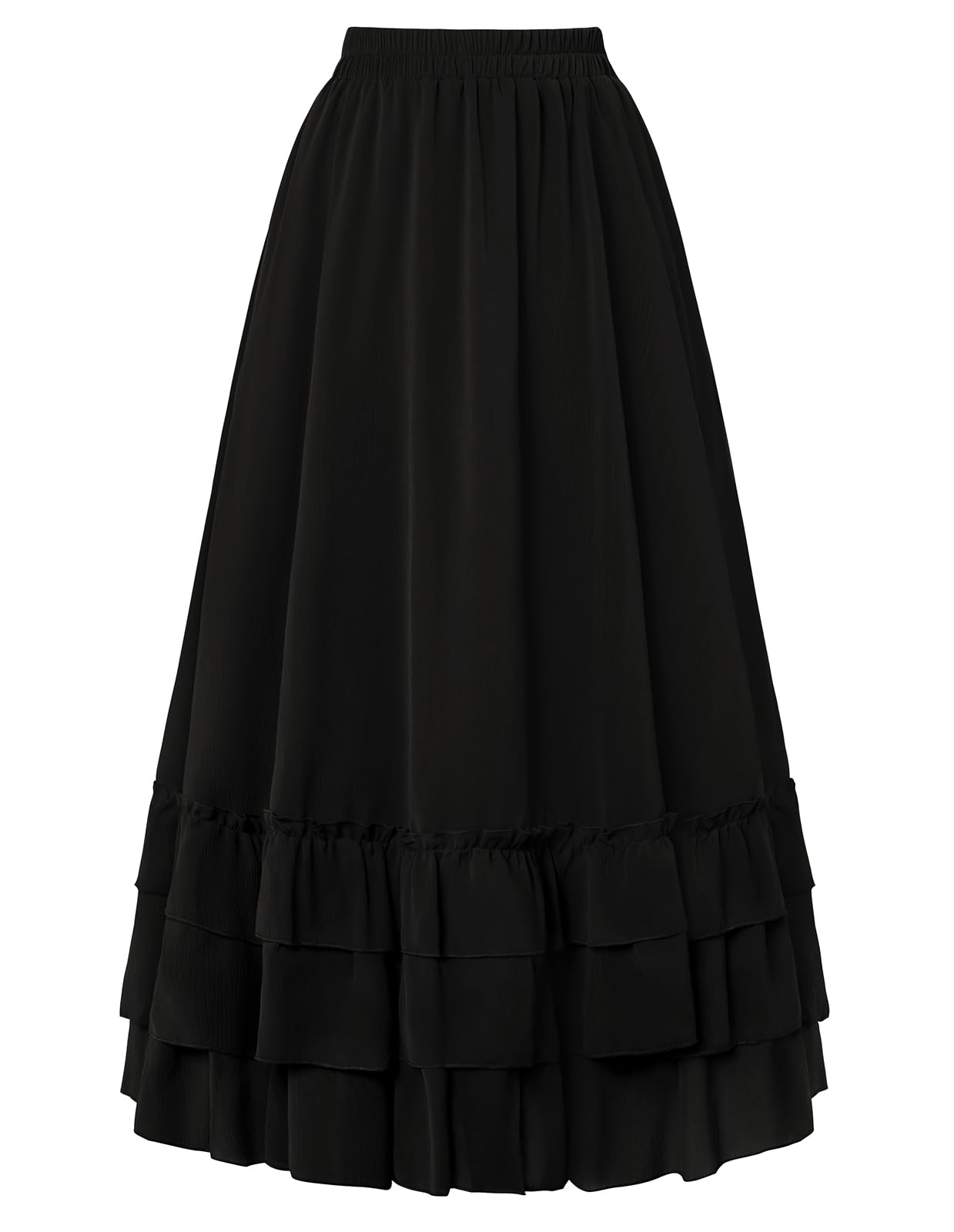 Scarlet Darkness Maxi Skirt