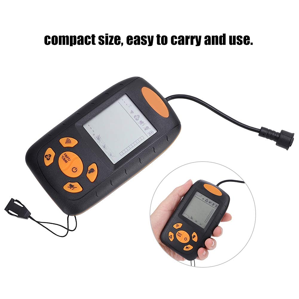 Fischfinder, Angeln Sonar Sensor Wandler Tiefe Sonar Echolot Angelfinder Alarm Fischidentifikator Detektor 0,4 Mt-100 Mt