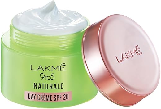 Lakme 9 to 5 Naturale Day Crème, SPF 20 PA++ With Aloe Vera For Hydrated Skin, 50 g