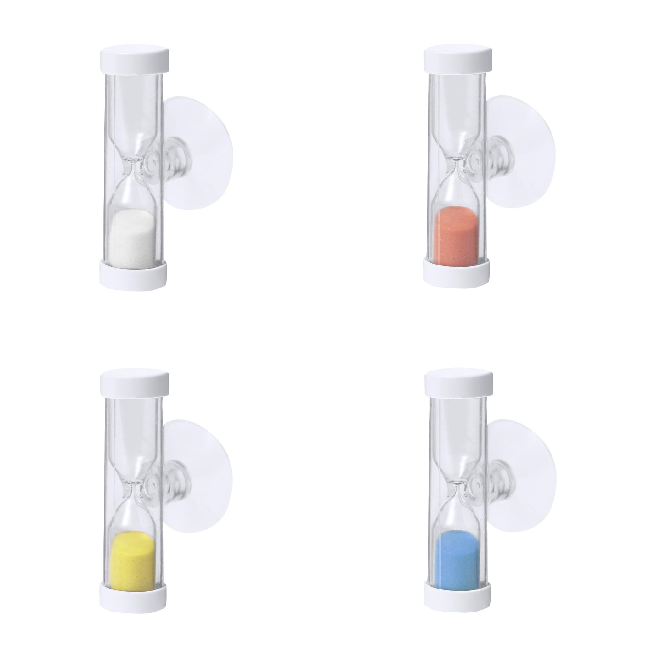 Kit De 6 Sabliers Colorés Minuteurs - 1/3/5/10/15/30 Min - Pour Brossage De Dents, Jeux, Cuisine, Apprentissage