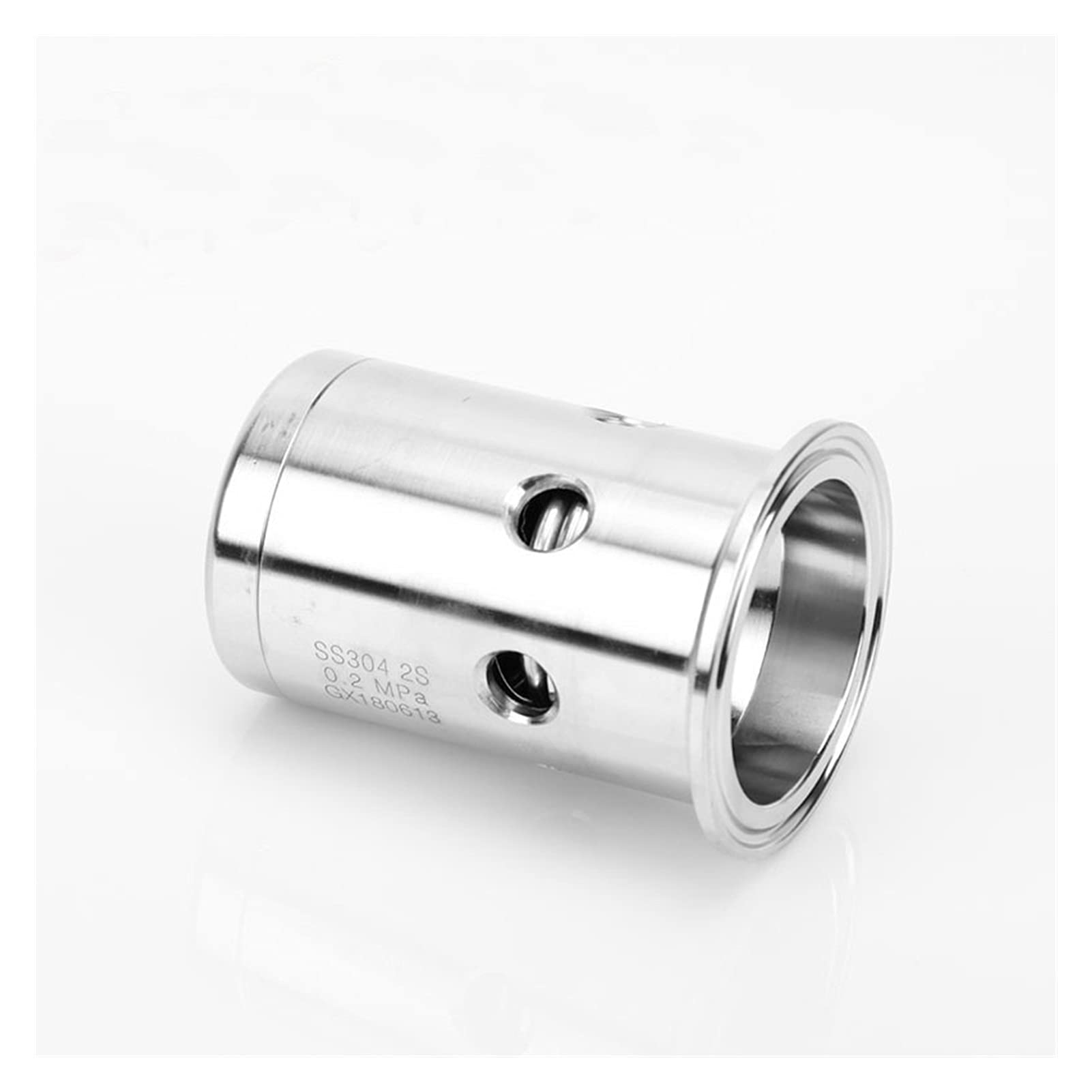 YANGQI yaoqijie 38 mm Tri Abrazadera ferruleo/d 50.5mm válvula de Seguridad de Alivio de presión Sanitaria Sus 304 Cerveza de Acero Inoxidable Brew Fermenter Keg Moonshine Lasting