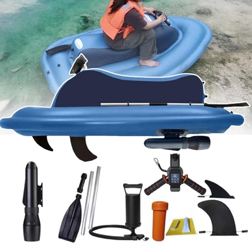 menglanchang Foldable 2-in-1 Electric Inflatable Jet Ski & Diving...
