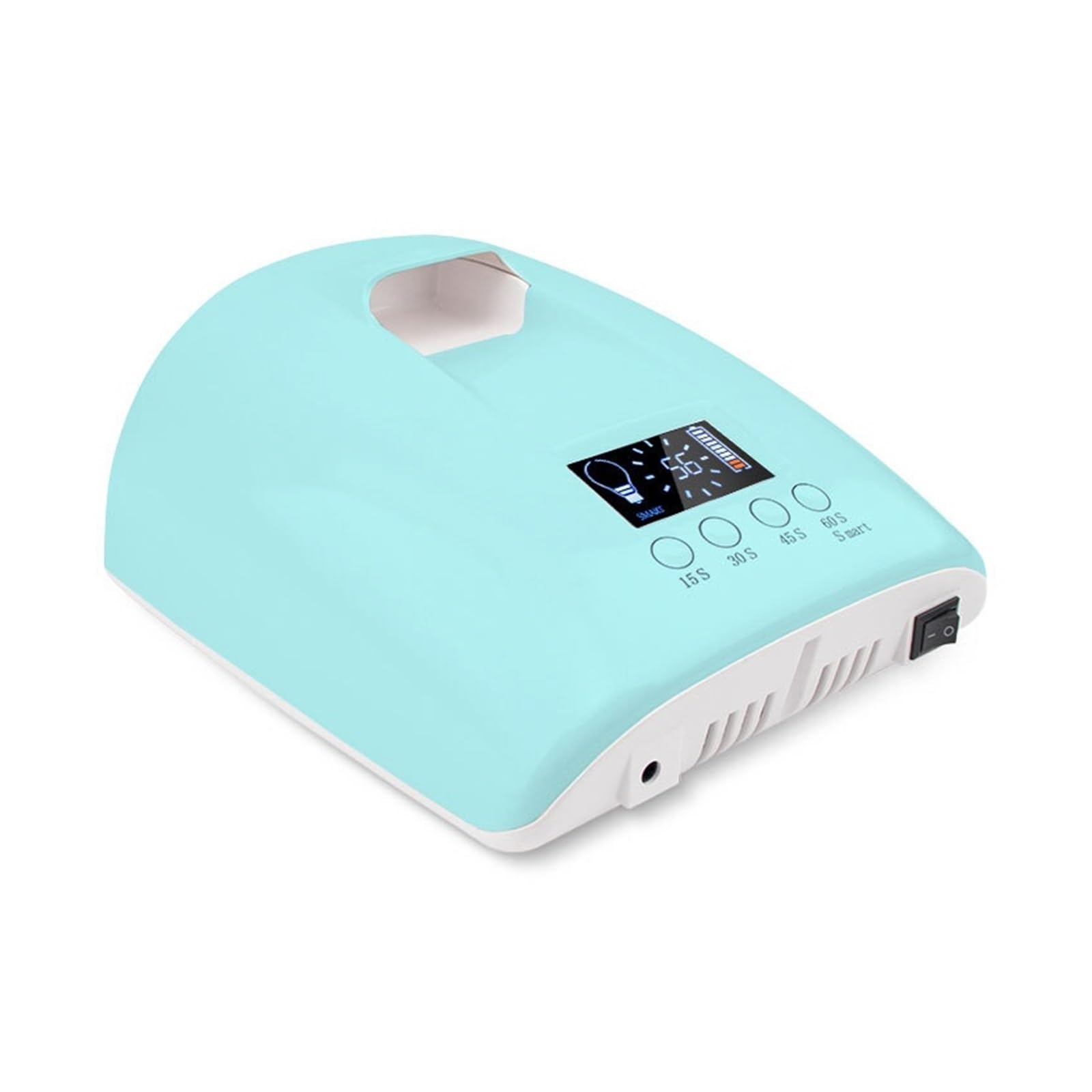 Lampa UV do paznokci, Lampa LED UV do paznokci Bezprzewodowa CZERWONA lampa Bezprzewodowa 60 W Lampa LED UV do paznokci do utwardzania lakieru żelowego Bezprzewodowa z baterią litową 60 W Pro Light do