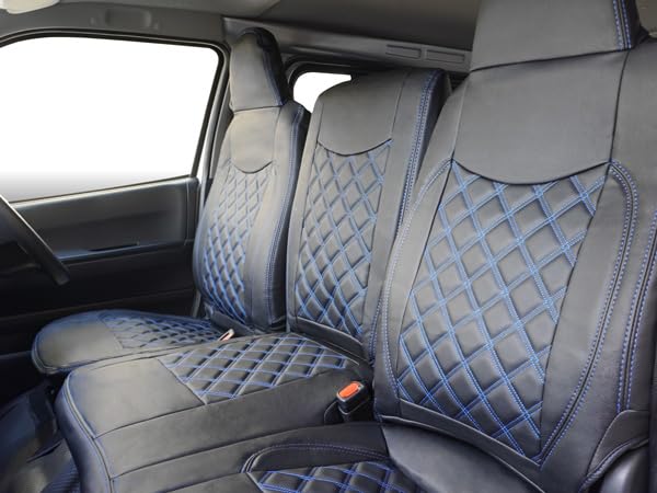 Amazon | ハイエース 200系 DX専用 ダイヤカット レザー シートカバー 